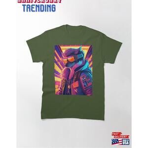 Scifi Wild Dog Classic Tshirt